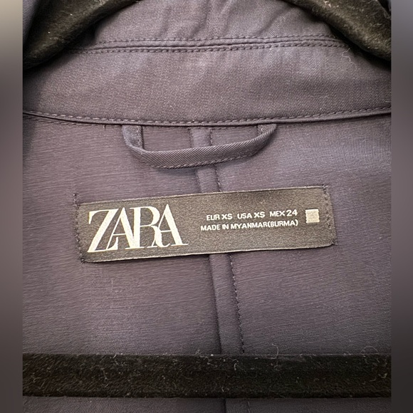 Zara Light Weight Trench Jacket - Picture 2 of 9